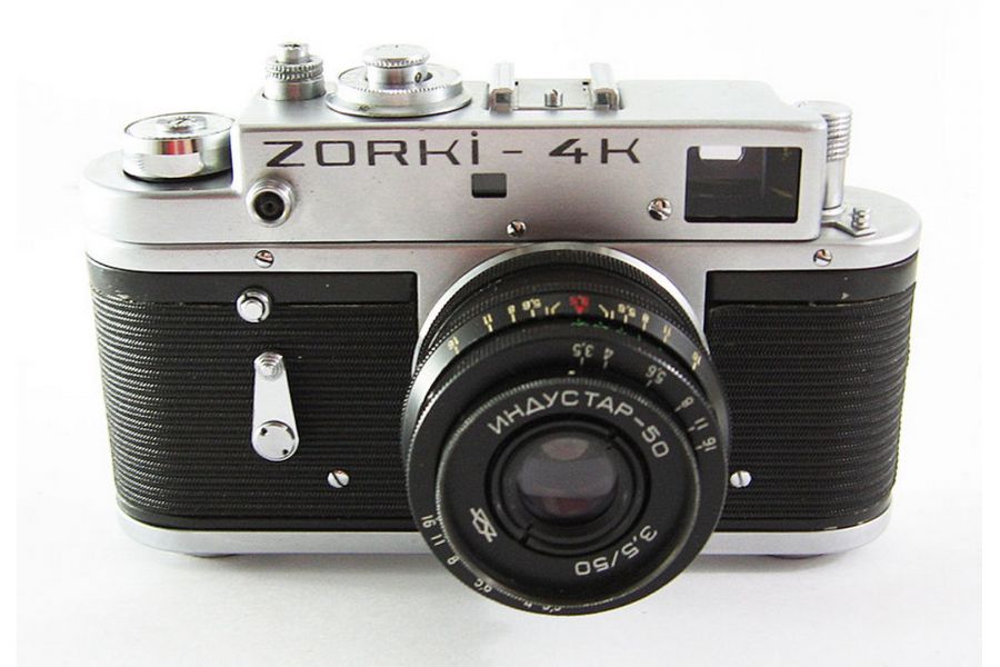 Зоркий 4К / Zorki 4K + Индустар-50 (СССР, 1975)