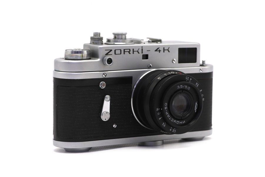 Зоркий 4К / Zorki 4K + Индустар-50 (СССР, 1975)