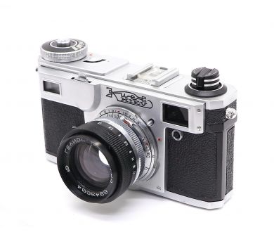 Фотоаппарат Киев 4АМ + Гелиос-103 f1.8/53mm