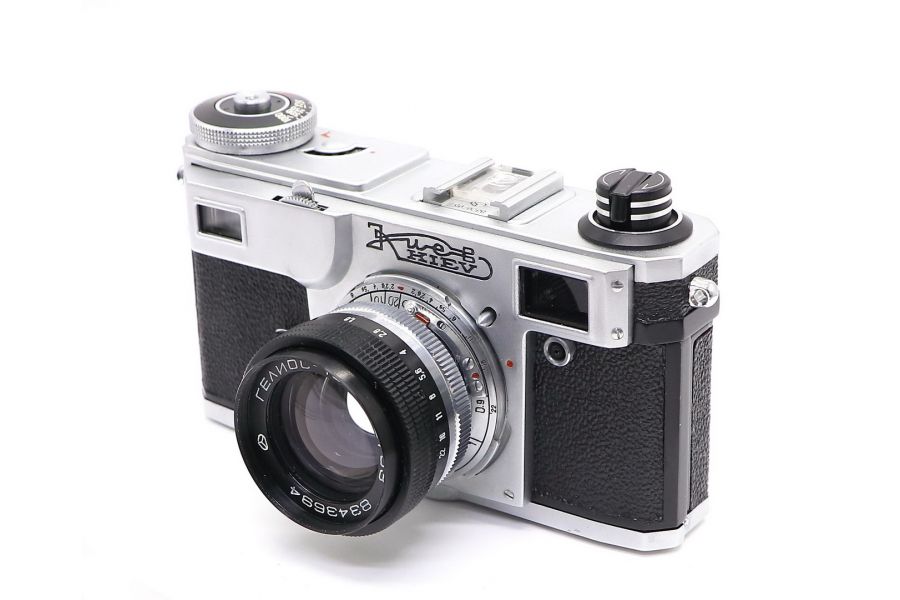 Киев 4АМ + Гелиос-103 f1.8/53mm (СССР, 1983г)