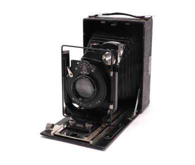 Пластиночный складной фотоаппарат Фотокор