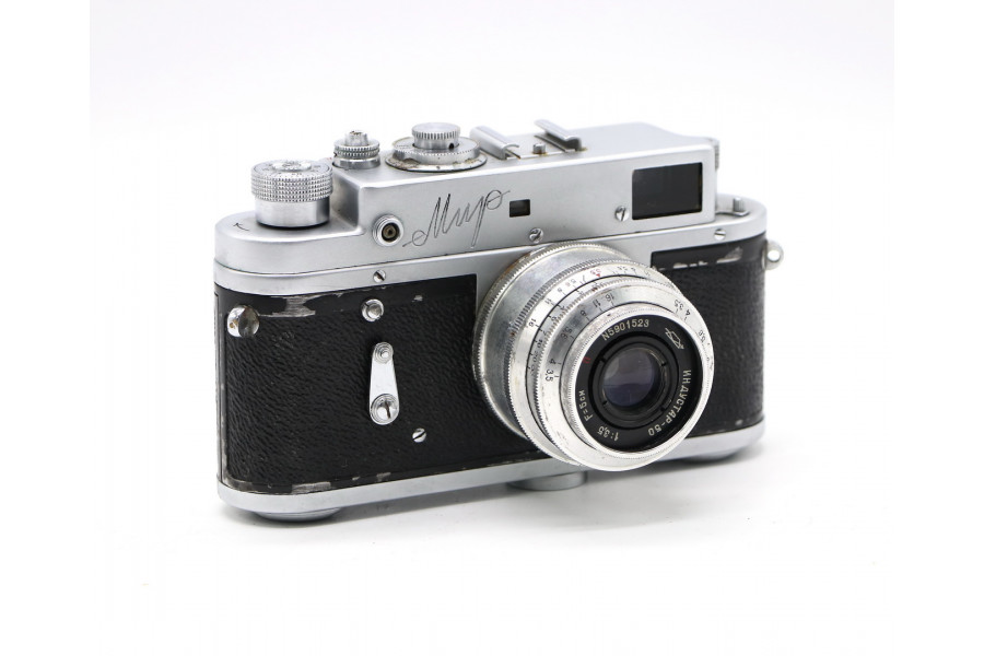 Фотокамера компактная Мир + Индустар-50 (КМЗ)