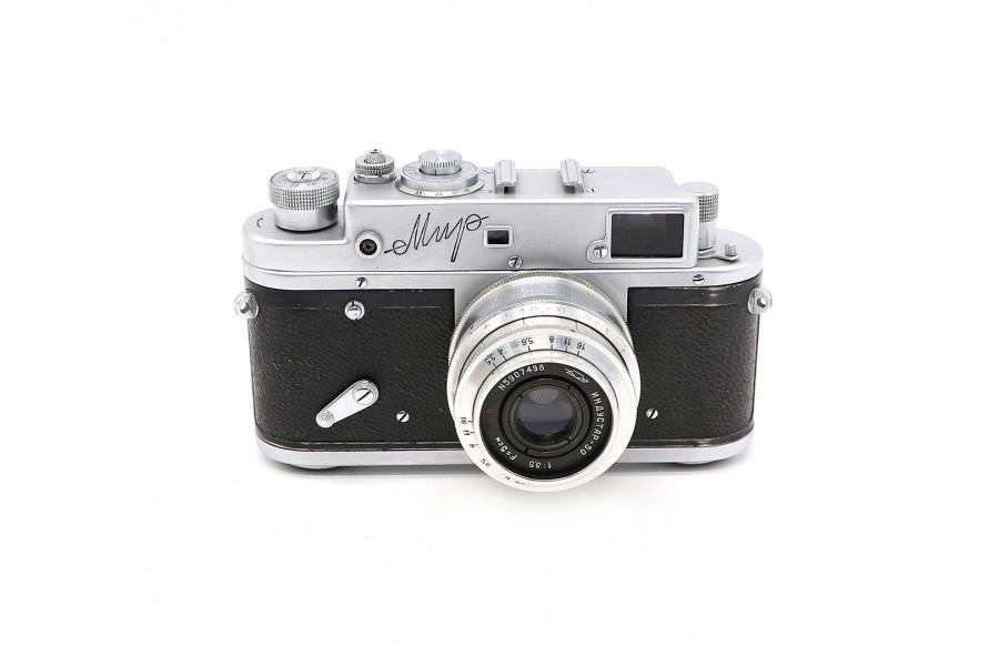 Фотокамера компактная Мир + Индустар-50 (КМЗ)