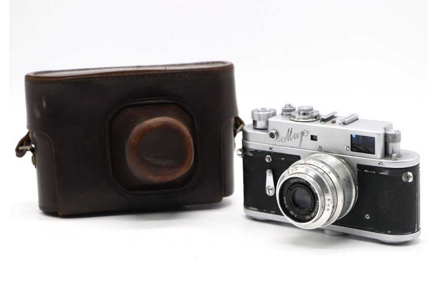 Фотокамера компактная Мир + Индустар-50 (КМЗ)