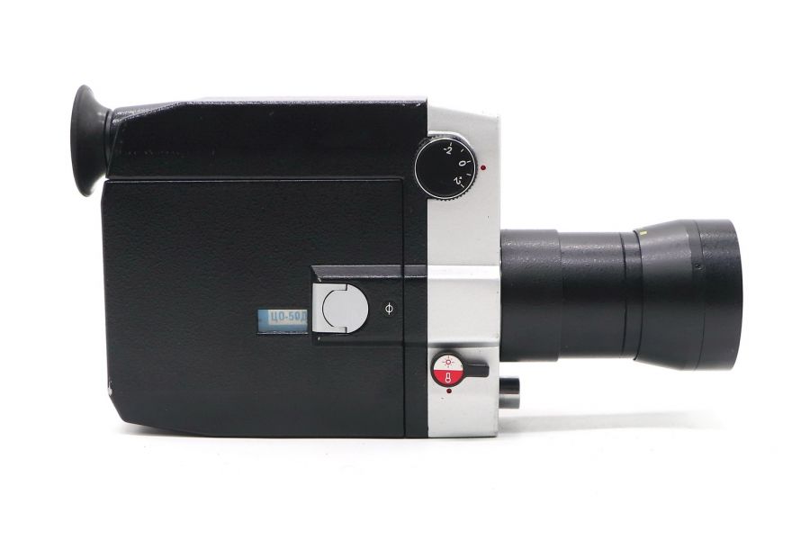 Советская 8-мм кинокамера Кварц 8С-2 (КМЗ, 1989г.)