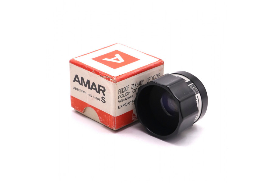 Объектив Amar S 105mm f/4.5 в упаковке