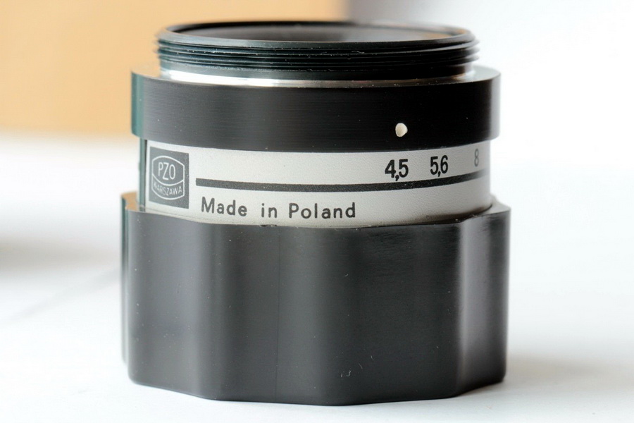 Объектив компактный Amar S 105mm f/4.5 (PZO, 1984)