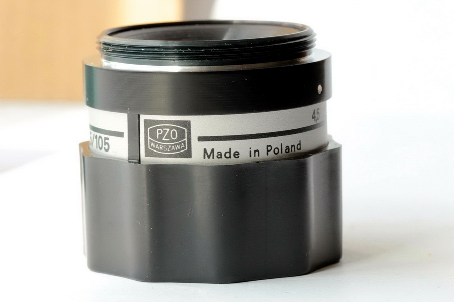 Объектив компактный Amar S 105mm f/4.5 (PZO, 1984)