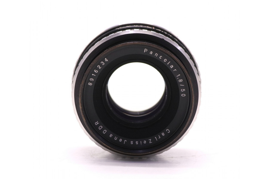 Объектив Pancolar 1.8/50 зебра M42 Carl Zeiss Jena DDR