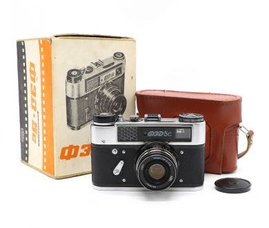 Фотоаппарат Фэд 5С в упаковке (СССР, 1956г.)