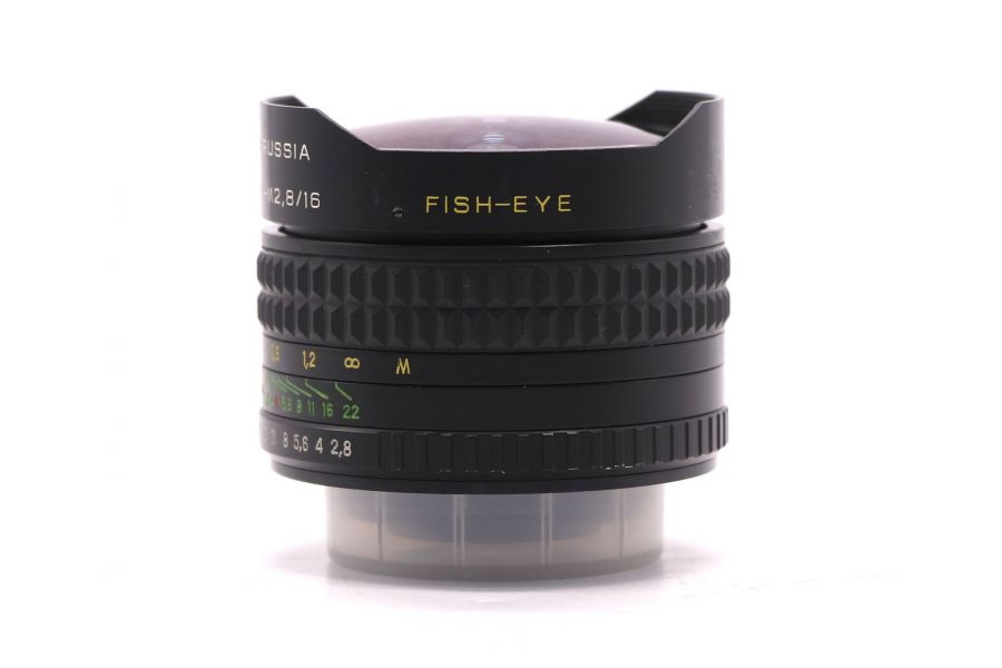 Объектив Зенитар-М / Zenitar-M MC 2.8/16 Fish-eye