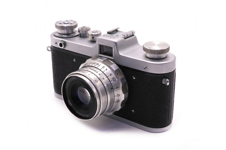 Заря + Индустар-26М (СССР, 1960г.)