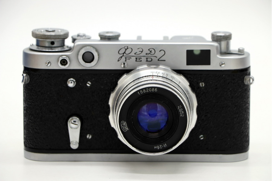 Малоформатный Фэд 2 + Индустар-26м в упаковке