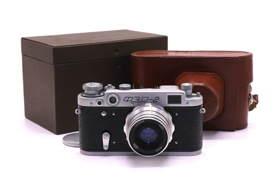 Малоформатный Фэд 2 + Индустар-26м в упаковке