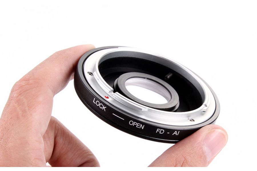Переходник Canon FD - Nikon F