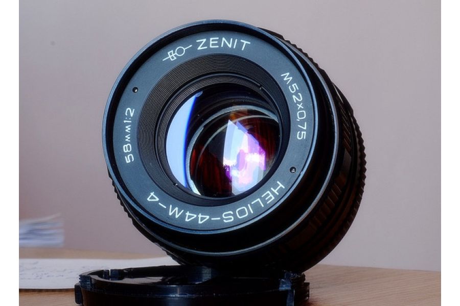 Советский мануальный объектив Гелиос 44М-4 f2/58mm