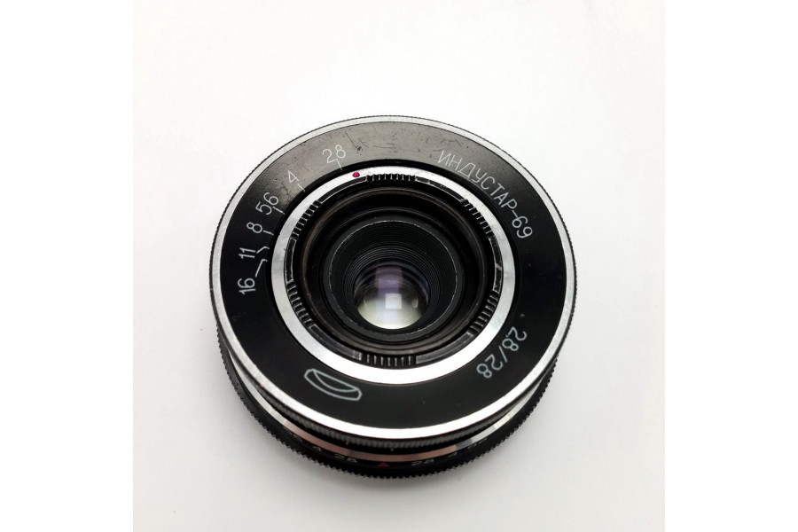 Индустар-69 2,8/28 (БелОМО, 1966)