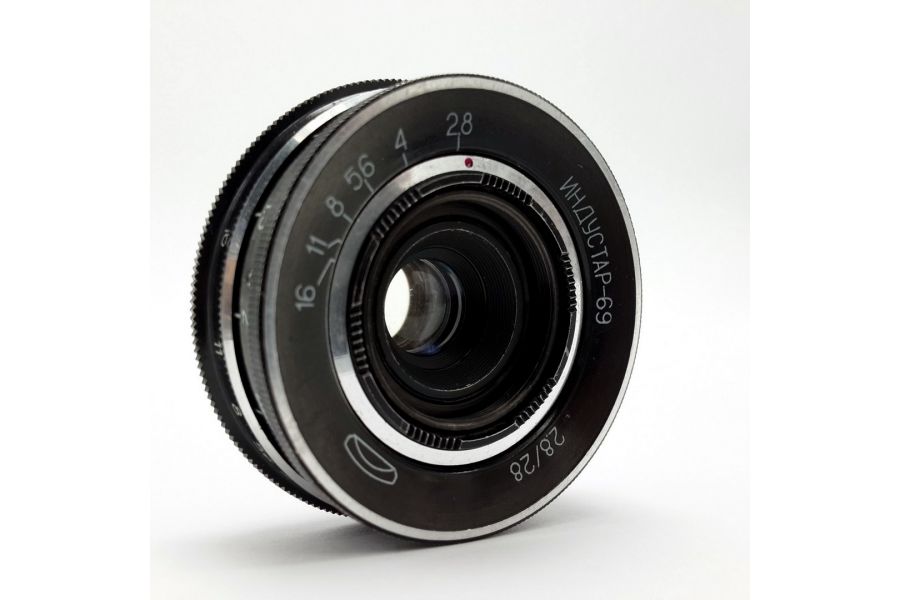 Индустар-69 2,8/28 (БелОМО, 1966)