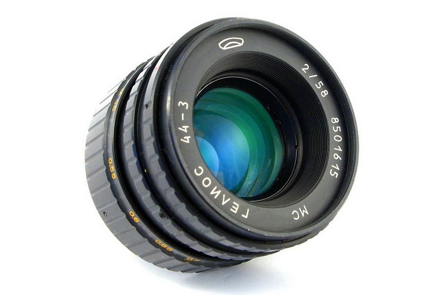 Новый советский объектив Гелиос 44-3 МС 2/58 (БелОМО, 1990)