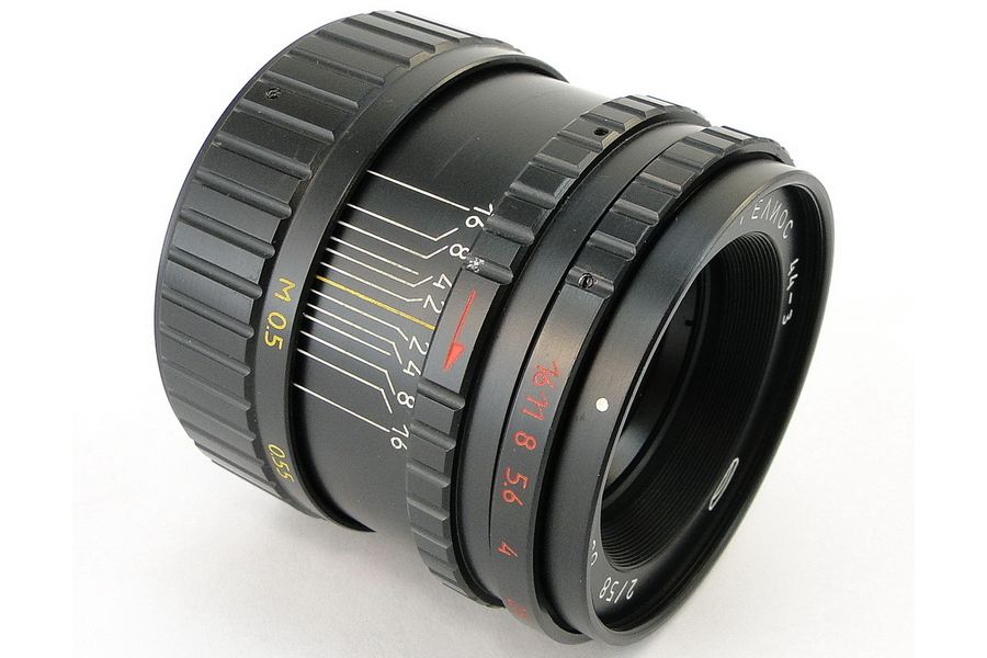 Новый советский объектив Гелиос 44-3 МС 2/58 (БелОМО, 1990)