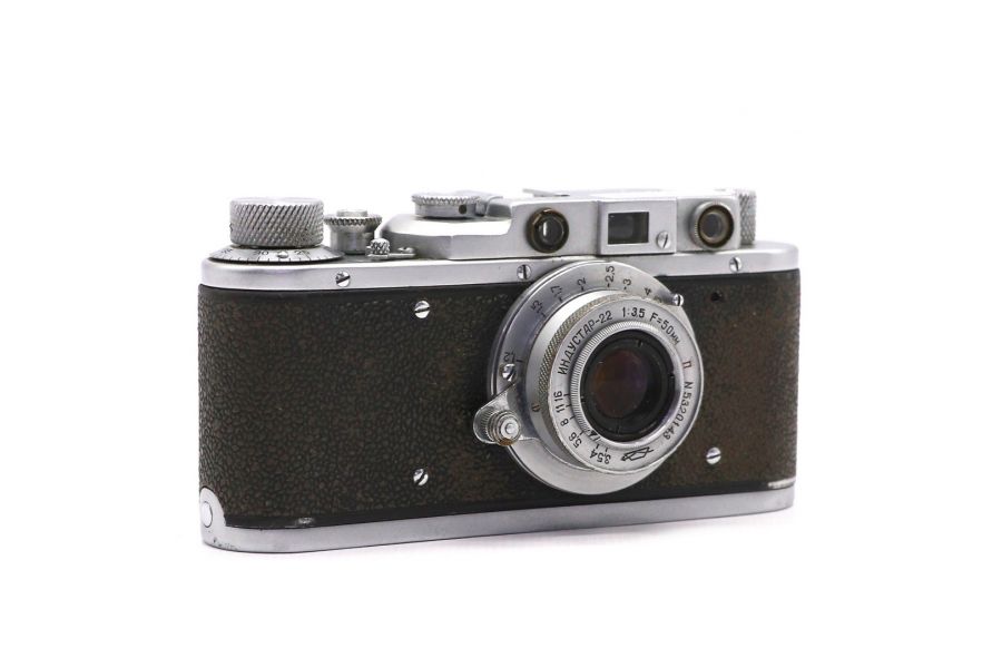 Пленочный фотоаппарат Зоркий + Индустар 22 П