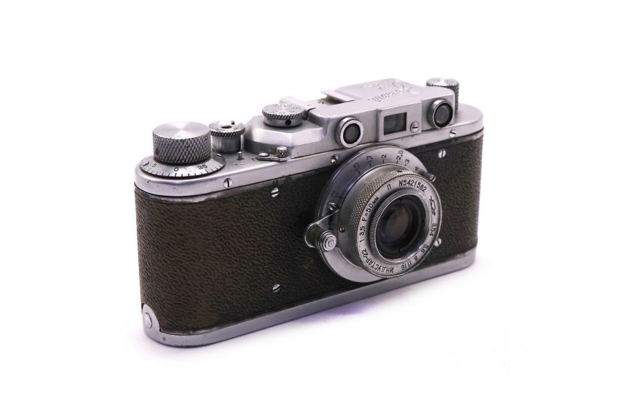 Пленочный фотоаппарат Зоркий + Индустар 22 П