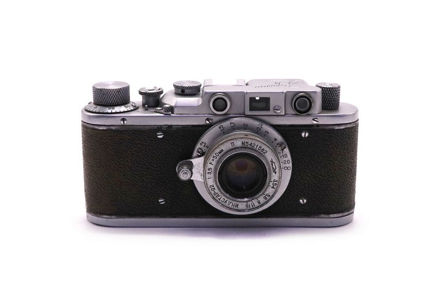 Пленочный фотоаппарат Зоркий + Индустар 22 П