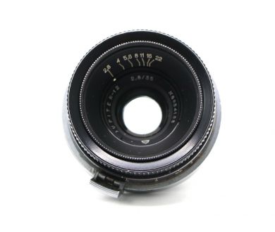 Объектив Юпитер-12 2.8/35 Contax RF / Киев (СССР, 1988)