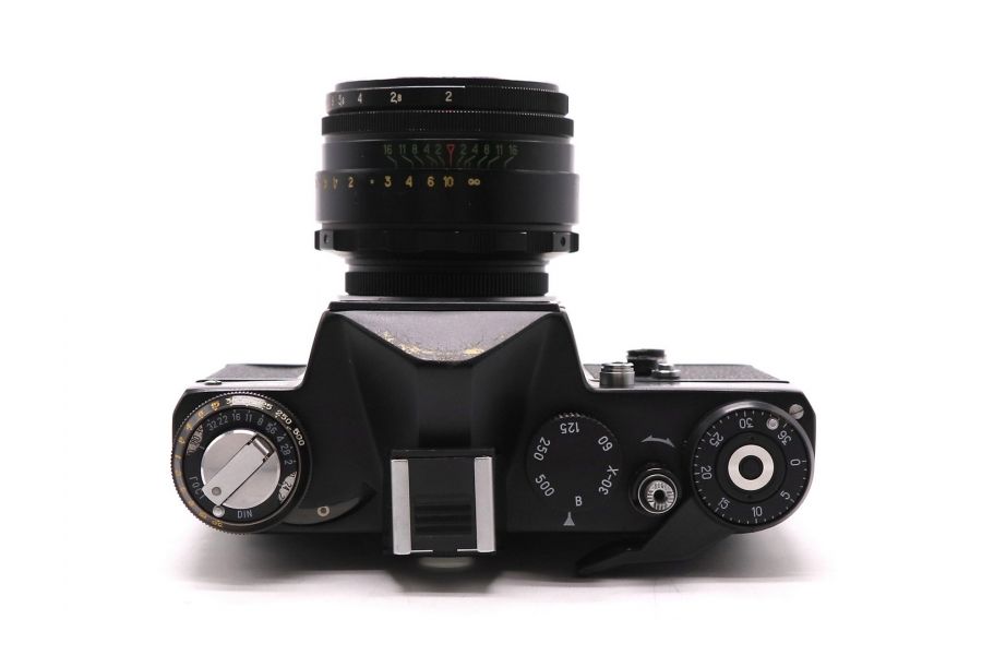 Фотокамера Зенит ЕТ + Гелиос-44-2 2/58 (СССР, 1988)