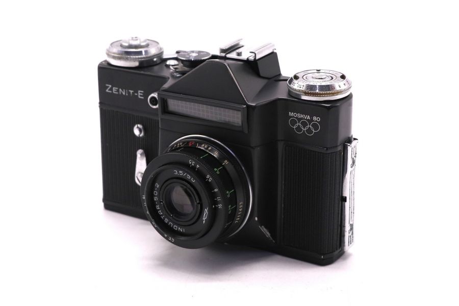 Редкий Зенит Е черный (КМЗ, 1975)