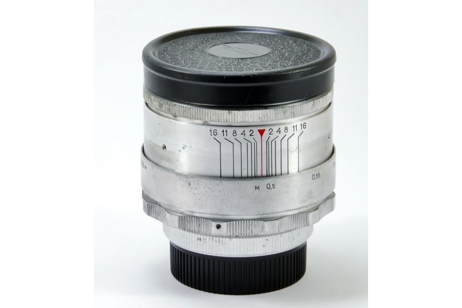 Гелиос 44 silver 2/58mm (1965) для Nikon F / Canon EOS