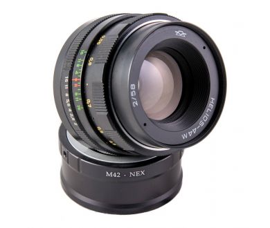 Гелиос-44М f2/58mm для Sony E (СССР, 1983г.)