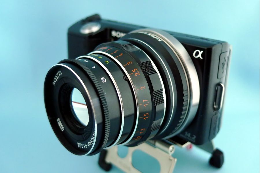 Индустар-61Л/Д f2.8/55mm для Sony Nex