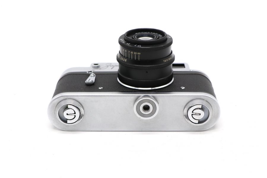 Фотокамера Зоркий 4 + Индустар (СССР, 1971)