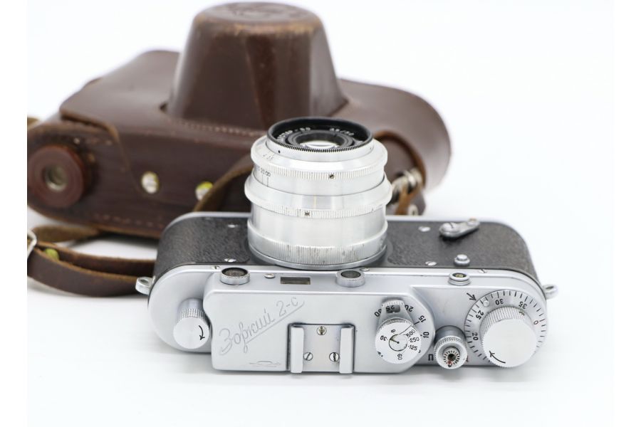 Дальномерный фотоаппарат Зоркий-2С + Индустар-50