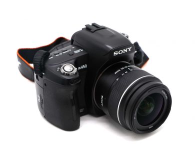 Фотокамера Sony A450 kit (пробег 4670 кадров)