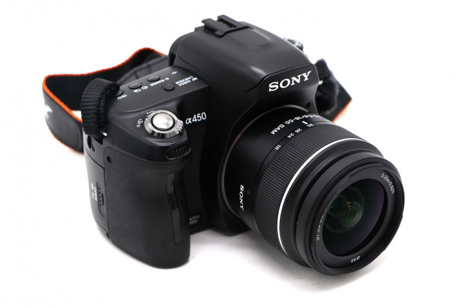 Фотокамера Sony A450 kit (пробег 4670 кадров)