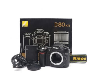 Камера Nikon D80 body в упаковке (пробег 10505 кадров)