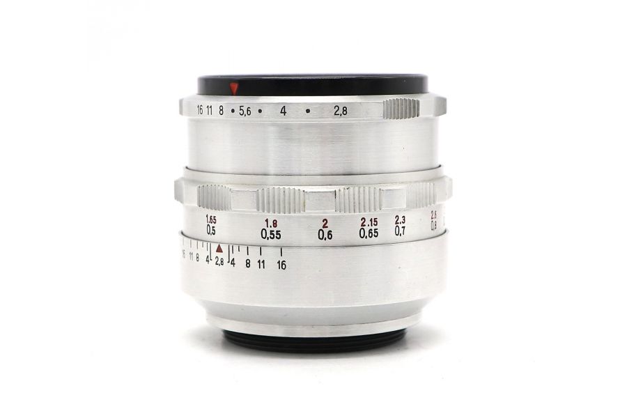 Объектив Tessar 2.8/50 Carl Zeiss Jena silver М42