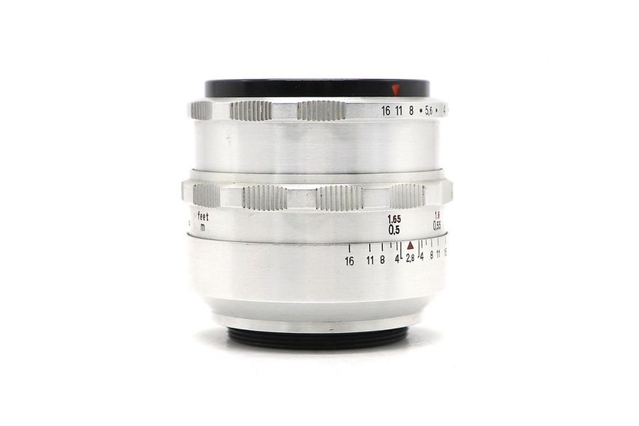 Объектив Tessar 2.8/50 Carl Zeiss Jena silver М42