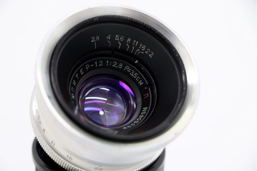 Объектив мануальный Юпитер-12 П 2.8/35 М39 (ЛЗОС)