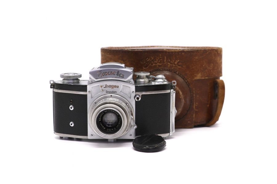 Камера Exacta Jhagee Dresden + Trioplan 2.9/50mm