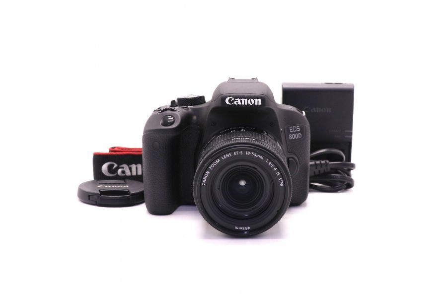 Canon EOS 800D kit (пробег 900 кадров)