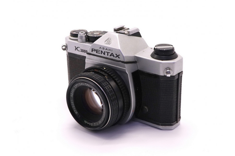 Плёночная зеркальная камера Pentax K1000 kit