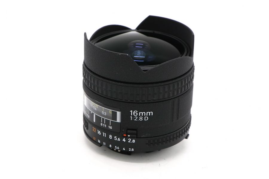 Объектив Nikon 16mm f/2.8D AF Fisheye-Nikkor