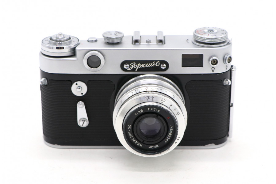 Дальномерный фотоаппарат Зоркий 6 + Индустар-50