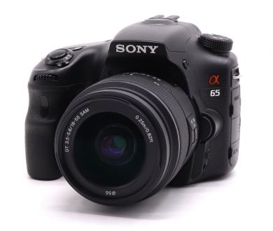 Фотокамера Sony A65 kit (пробег 23710 кадров)