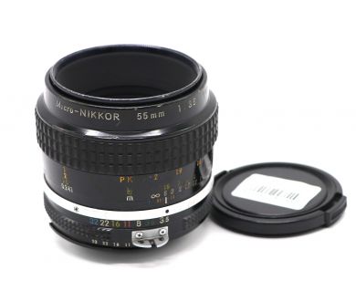 Мануальный Nikon Micro-Nikkor 55mm/3.5 Ai