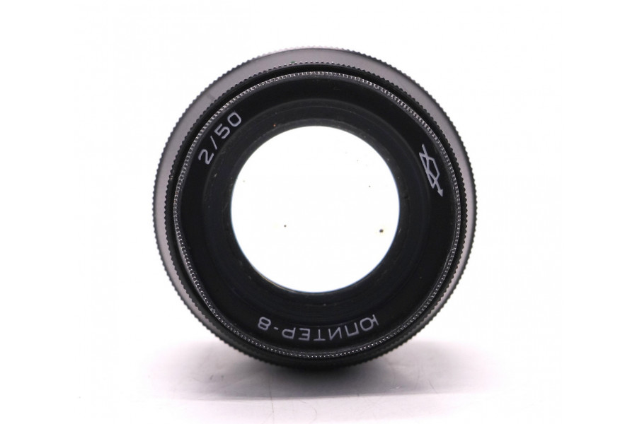 Мануальный объектив Юпитер-8 2/50 черный (КМЗ)