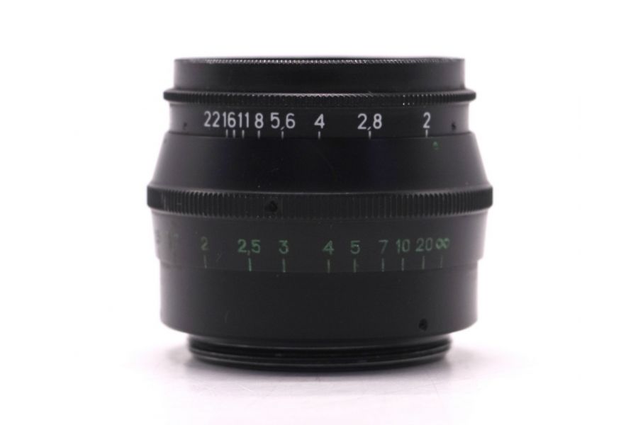 Мануальный объектив Юпитер-8 2/50 черный (КМЗ)